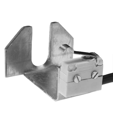 Schalter für Seilbruchsicherung links an Industrietoren
Sicherheitsschalter links für Seilbruchüberwachung
Seilbruchsicherung Schalter linke Torseite
Sicherheitsabschaltung bei Seilbruch links