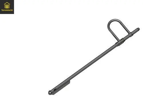 Bedienhebel links mit Handgriff Überladebrücke 2000 mm