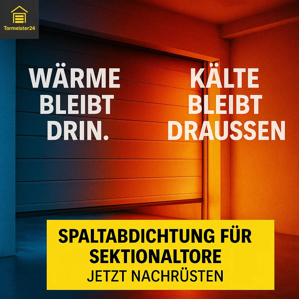 DoorMag Spaltabdichtung B=400 mm – mit Edelstahldrahtgeflecht, variable Länge/Farbe Tormeister24 Dichtung