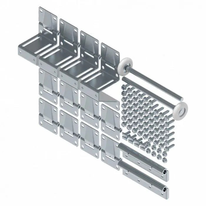 Beschlagsatz mit Fingerschutz für Industrie & Wohnbereich