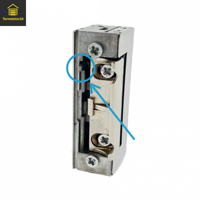 Elektrisches Türschloss 12–24 V NC inkl. Rückplatte – Fail-Safe Türöffner voor Zugangssysteme Tormeister24 Codeschloss