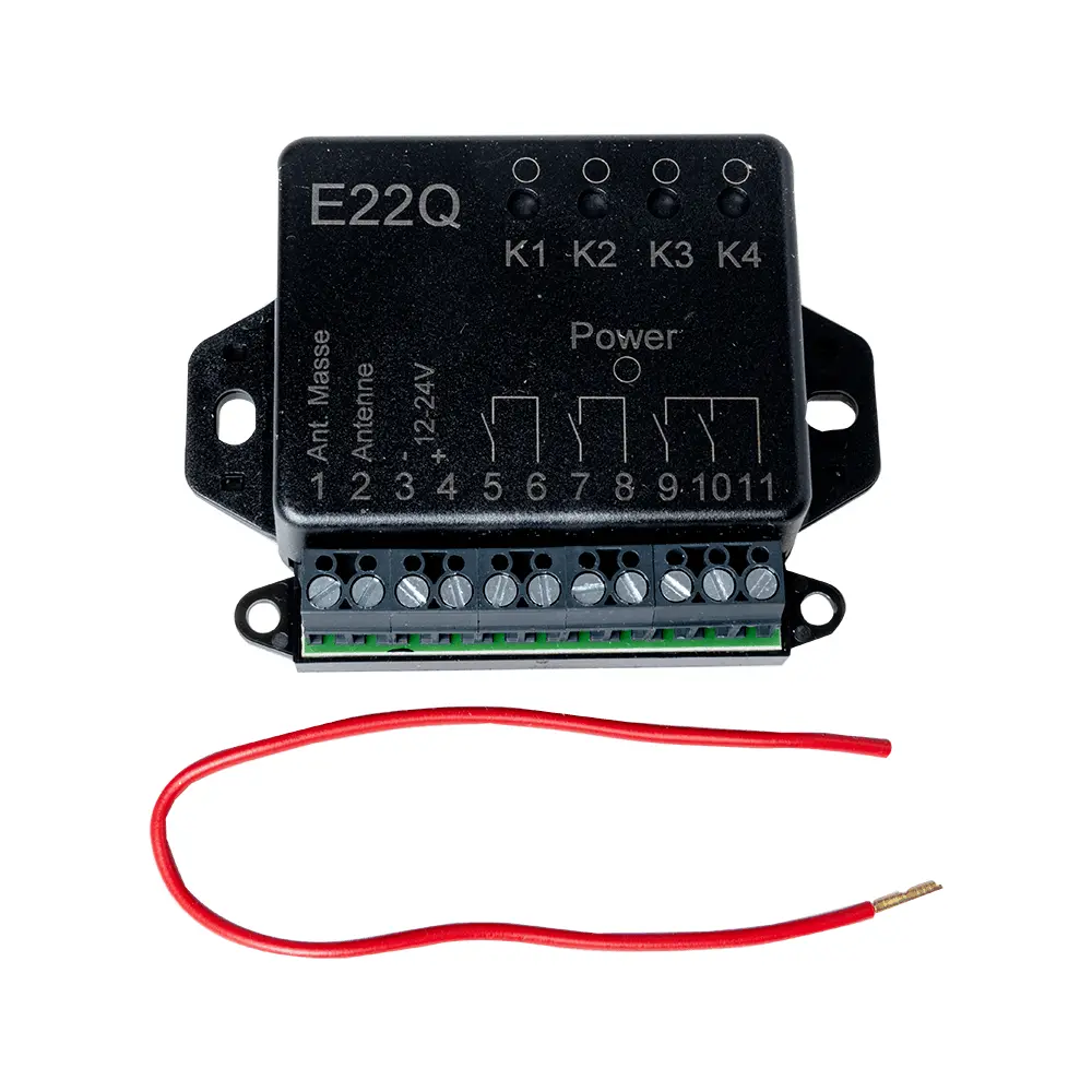 Funkempfänger Fremdtore 4-Kanal 868 MHz
Universal Funkempfänger 12–24 V AC/DC
Empfänger Fremdtore mit 23 Speicherplätzen
Funkempfänger für Toranlagen 868 MHz 4-Kanal
Garagentor Empfänger Fremdtore 12–24 V
Ersatz Empfänger Fremdtore 868 MHz 23 Speicherplätze
Funkempfänger Torsteuerung 4-Kanal Fremdsysteme
Universal Empfänger für Handsender 868 MHz
Fremdtore Funksteuerung Empfänger 4-Kanal
Funkempfänger Zubehör für Garagentore und Industrietore