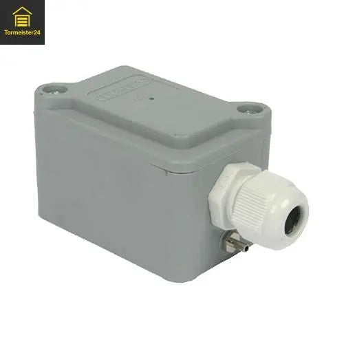 Gehäuse für DW-Schalter ohne Elektronik
Schutzgehäuse für Druckwellenschalter Torabsicherung
DW-Schalter Gehäuse für Sektional- und Industrietore
Ersatzgehäuse für Druckwellenschalter