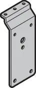 Adapterblech voor rolhouder, oben, Schlüpftürtor