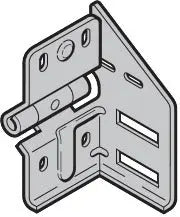 rolsteun RB004 Links RAL 9002