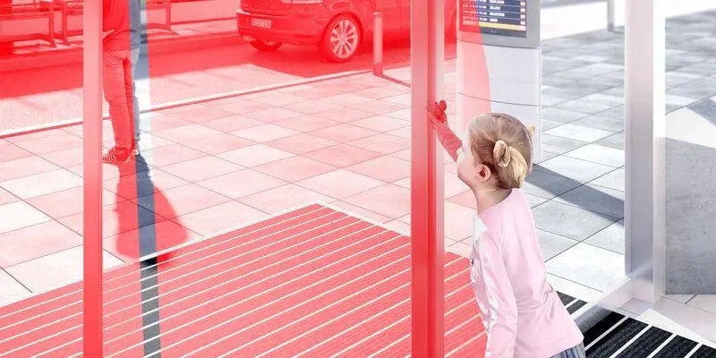 Marantec LZR-FLATSCAN SW Laserscanner für Flügeltüren und Falttore, 2er-Set Marantec
