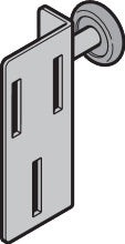 Rollenhalter RH030, rechts, verzinkt
