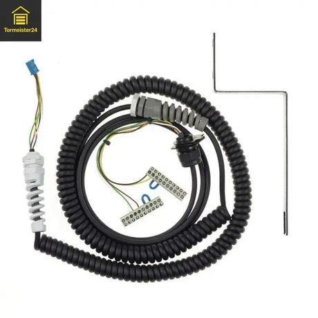 Spiralkabel und Anschlussdose