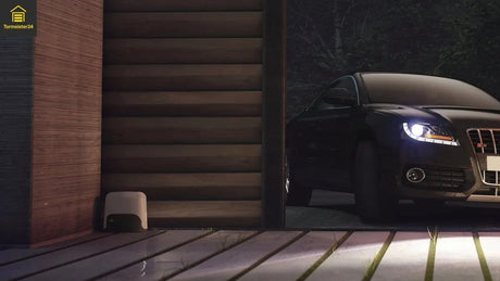 Infografik mit Balkendiagramm zu den meistverkauften Produkten bei Tormeister24: Pro-Line CND1 2-Kanal Handsender, Select-Line 4-Kanal Handsender, Pro-Line 4-Kanal Handsender und Laufrolle lang & schwer. Darstellung nach Verkaufsrate.