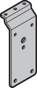Adapterblech voor rolhouder, oben, Schlüpftürtor