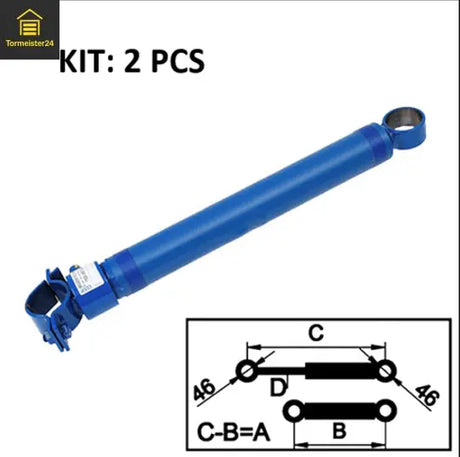 Crawford Hydraulikzylinder Überladebrücke Plateau 255 mm