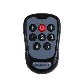 Crawford Handsender, 5 Kanäle + AUF-STOPP-ZU IDD-Parts