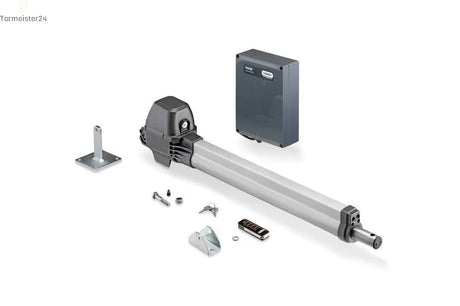 Drehtorantrieb Sommer twist ML – 1-flügelig, 660 N, 300 kg, 130°, Funkempfänger SOMup4, DST-A24 Steuerung Marantec