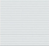 Innenansicht des Tores in Verkehrsweiß mit TS100-Führungssystem.