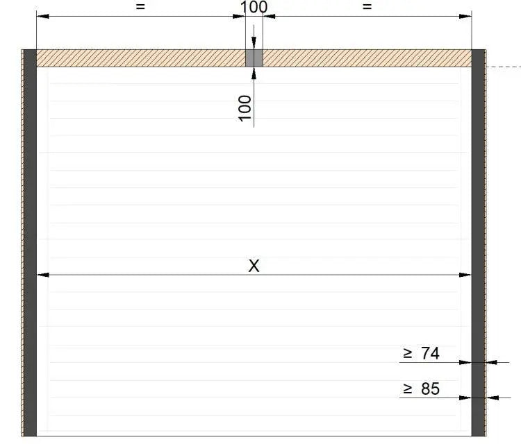 Sektionaltor Stucco Colore RAL 9010 Reinweiß mit Garagentorantrieb - Hochwertiges Garagentor - Tormeister24Sektionaltor Stucco Colore RAL 9010 Reinweiß mit Garagentorantrieb - Hochwertiges Garagentor