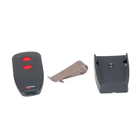 Nassau Handsender 2-Kanal 868 MHz Vorderansicht

Original Nassau Handsender kompakt 868 MHz

Nassau Handsender mit zwei Tasten

Nassau Fernbedienung 2-Kanal für Garagentore

Nassau Handsender 868 MHz Rückseite

Nassau Handsender robust und langlebig

Nassau Funkhandsender 2-Kanal Ansicht

Nassau Handsender klein für Schlüsselbund

Nassau Handsender mit Batterie 868 MHz

Nassau Handsender Ersatzteil 2-Kanal