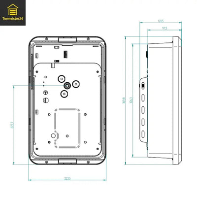 High-Line DL 8 garagedeuraandrijving – 800 N, 160 mm/s Tormeister24 garagedeuraandrijving