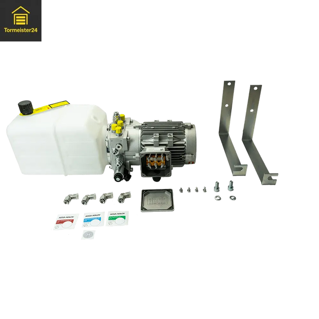 Hydraulikaggregat Vorschub Leveller 2 Ventile