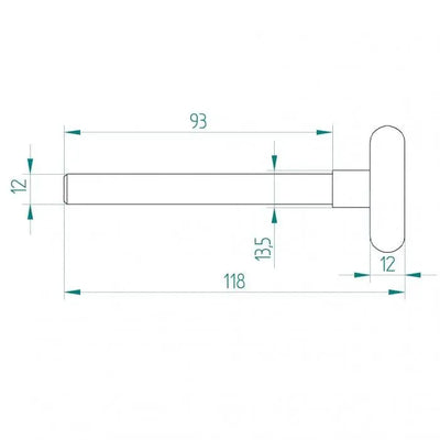 Laufrolle kurz 12mm welle passend für Hörmann - Tormeister24Laufrolle kurz 12mm welle passend für Hörmann