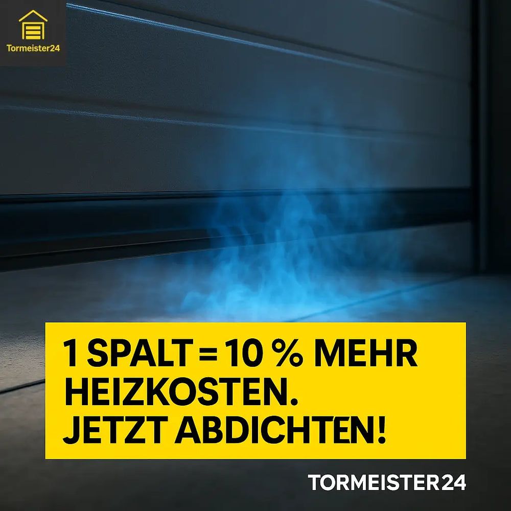 Bodenabschluss Rolltor mit Abdichtung – perfekte Lösung für Gewerbe und Privat.