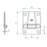 Tormeister 24 Kingspan Mittelscharnier Industrie