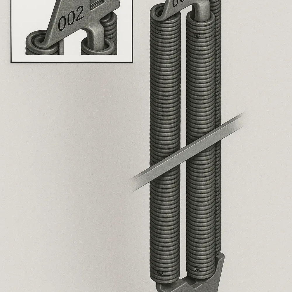 Original Hörmann Zugfedern | Schwingtore Federpaket 3-fach | N80 / F80 / EcoStar / Schlupftürtor Tormeister24 Garagentor