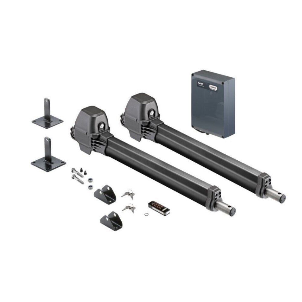 SOMMER Drehtorantrieb twist ML S3 black – 2-flg. Set Tormeister24 Drehtorantriebe