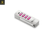 SOMMER Pearl Vibe Handsender – 4-Befehl, weiß/pink, 868,95 MHz Tormeister24 Handsender