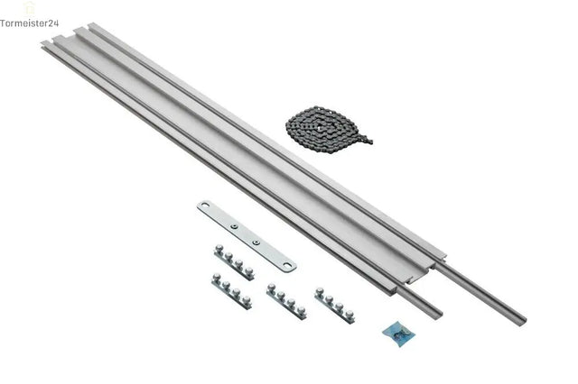 GIGAline Schienenverlängerung 1.100 mm aus Aluminium