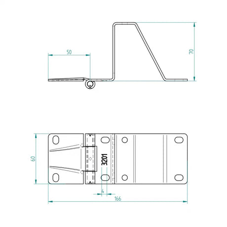 Seitenscharnier Fingerschutz ST3V