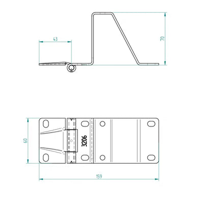 ConDoor ST9V Zubehör Fingersafe-Komplettsatz