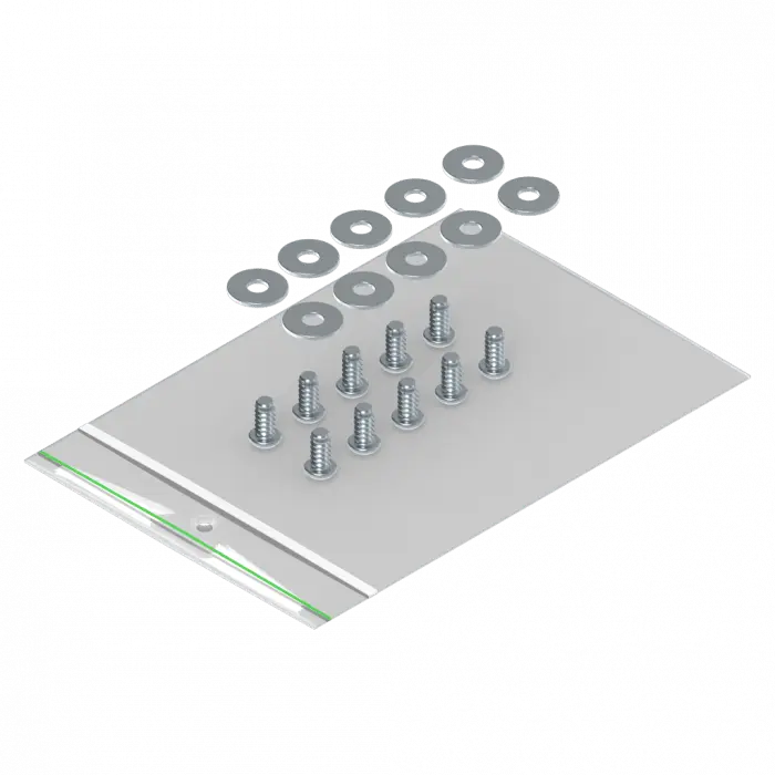 Selbstschneidende Flanschschraube Schwarz 5x10 mm SET Schweighöfer Tore
