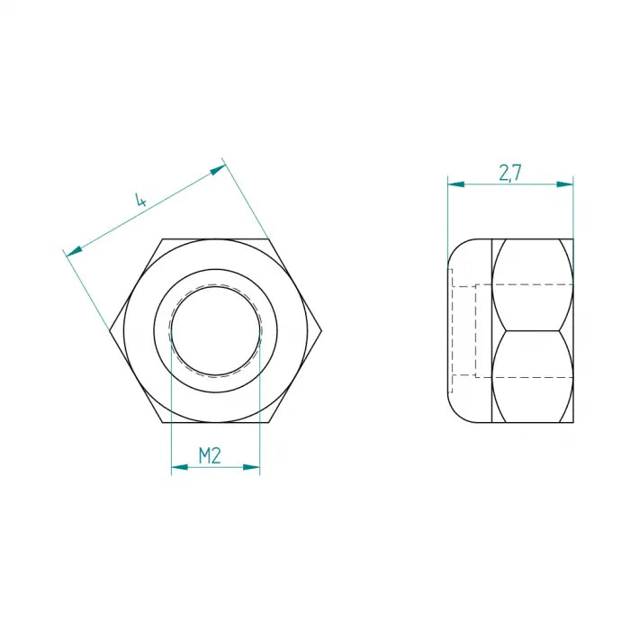 Sicherungsmutter M2 Schweighöfer Tore