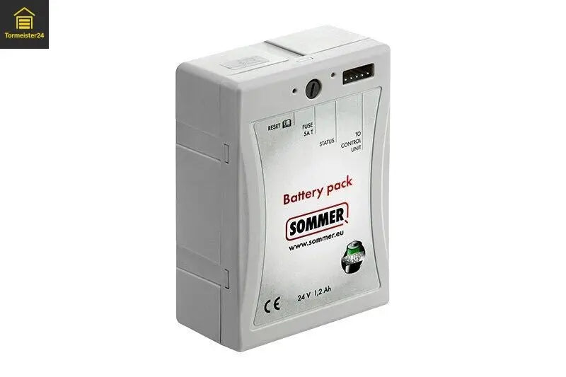 Akkupack Set 24V Notstromversorgung für SOMMER Antriebe