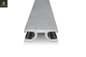 Aluminium K-Schiene 1000 mm für Sicherheitskontaktleiste