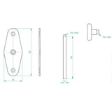 Tandem Laufrolle lang