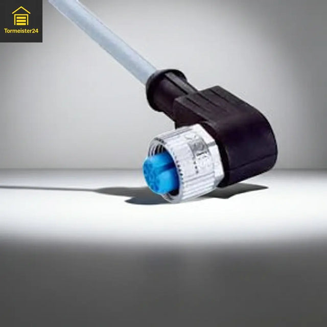 Umbausatz 400V, Knopflichtschranke auf Leitung mit 90°-Stecker, Kabellänge A-Seite= 2000 mm, G-Seite= 2000 mm Tormeister24 Lichtschranken